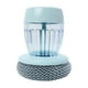 thumbnail image 2 of Cepillo de Palma con Dispensador de Jabón para Platos | Estropajo de Cocina con Agarre Ergonómico | Apto para Lavavajillas para Ollas, Sartenes y Fregaderos | Cabezal de Cepillo Reemplazable | Morado, 2 of 6