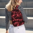 thumbnail image 5 of Disketp Red Line Mochila de Lona Estampada, Mochila Escolar de Viaje Ligera para Estudiantes y Portátil-Medium, 5 of 5