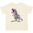thumbnail image 3 of Inktastic Graffiti Paint Splatter T-Rex Boys or Girls Toddler T-Shirt, 3 of 5