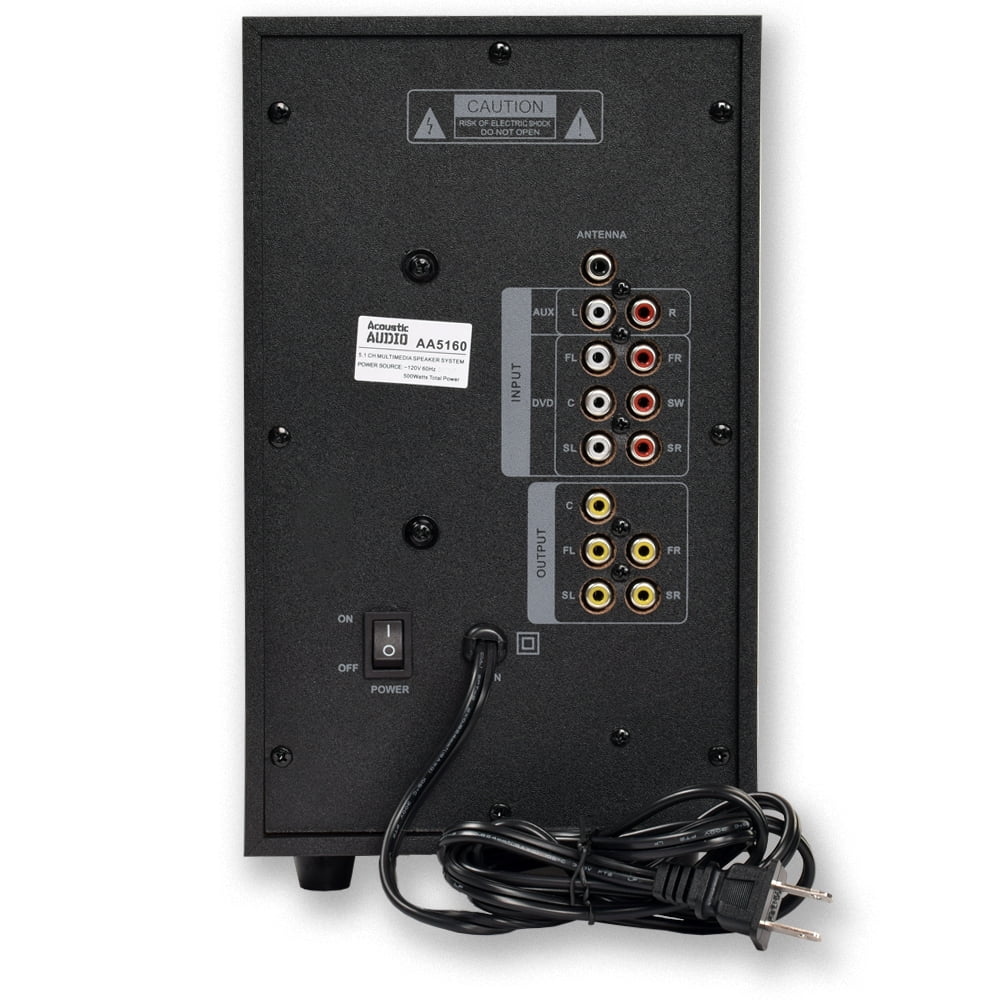 5.1 speakers with optical input