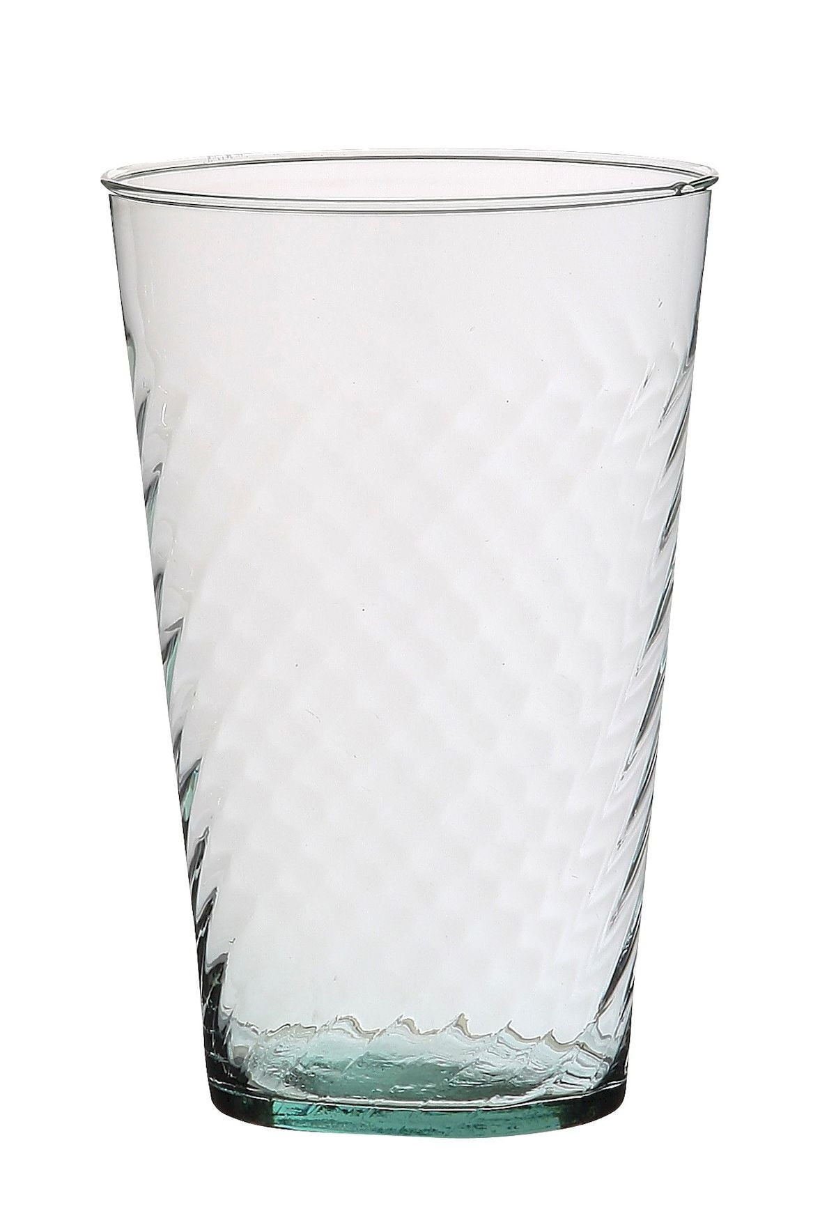 Clear Recycled Glass Vase