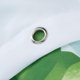 thumbnail image 4 of Cortina de ducha de tela para baño, juego de cortinas de ducha de guijarros azules con 12 ganchos, resistente al agua, 72 x 72 pulgadas (verde), 4 of 5