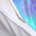 thumbnail image 5 of YingD Colorful Rainbow Microfiber Duvet Cover Bedspread 240x260 cm Adult Zipper, 5 of 5