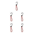 thumbnail image 3 of ZheElen 2pcs Tent Elastic Rope Outdoor Stretch Ropes Strong Bearing Capacity Red 5Set, 3 of 6