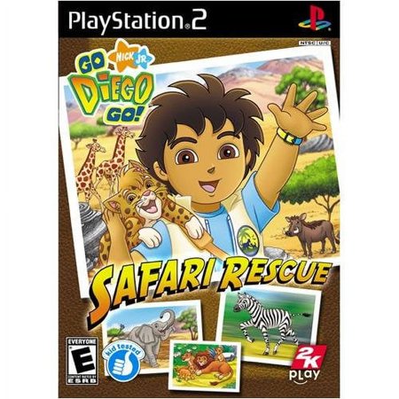 Pre-Owned Go, Diego, Go: Safari Rescue Sony Playstation 2 CIB Video Game