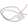 thumbnail image 2 of TEC1-12706 12V 60W 6A 40MMX40MM Heatsink Thermoelectric Cooler Cooling Peltier Plate Module（1pcs）, 2 of 4