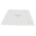 thumbnail image 4 of M Buder Alfombra de Baño Antideslizante de PVC Tapete de Ducha Lavable Blanco 53 x 53 cm (20.9 in), 4 of 9