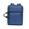 thumbnail image 2 of Art Portfolio Bag Handheld Draw Board Storage Tote for Pencil Palette Brush Blue, 2 of 8