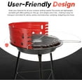 thumbnail image 2 of GasOne Portable Charcoal Grills - Portable Grill for BBQ - 14D x 18H, 2 of 8