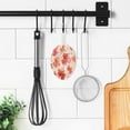 thumbnail image 7 of 3 Packs of Wood Pulp Cotton Dishwashing Sponge 3.54x2.56 Inch Dishwashing Sponge Household Cleaning Sponge Kitchen Utensils Clean Use Cartoon Red Maple Leaf, 7 of 7