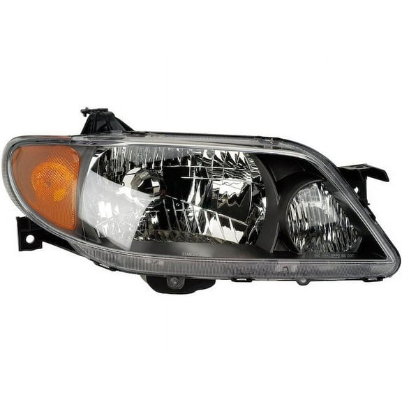 Right Headlight Assembly - Compatible with 2001 - 2003 Mazda Protege 2002