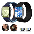 thumbnail image 1 of 2pzs Correa De Nylon Para Huawei Watch Fit 3/4/4pro Xtellar negro, 1 of 3