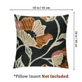 thumbnail image 4 of nygtbtfer Black and Beige Pillow Covers , Neutral Plant Decorative Throw Pillow Cover, Abstract Flower Plant for Sofa Bed Girls Room Home Decor Reversible Pillowcase White, 4 of 7