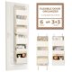 thumbnail image 1 of Organizador de puerta GRANNY SAYS con 6 estantes desmontables, color beige, 1 of 9