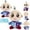A4-2PCS, variant on SoyNabi Nabi Peluche Plush Toy 9.8 inches, Baby Plush with Funny Magic Star Cloth, Super Soft and Huggable Plush Toy, Ideal Gift for Kids,2PCS