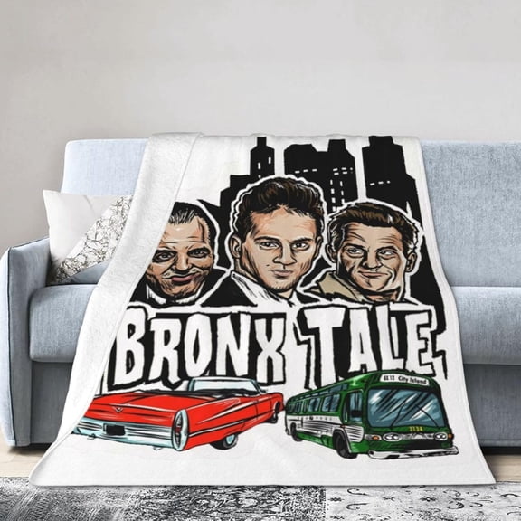 A Movie Bronx and Tale Blanket All Season Warm Cozy Lightweight Throw Fluffy Soft for Sofa Gift Home Decor 40"x50"
