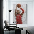 thumbnail image 3 of A'ja Wilson Canvas Poster Poster Decorative Painting Canvas Wall Art Living Room Posters Bedroom Painting 16x24inch(40x60cm), 3 of 6