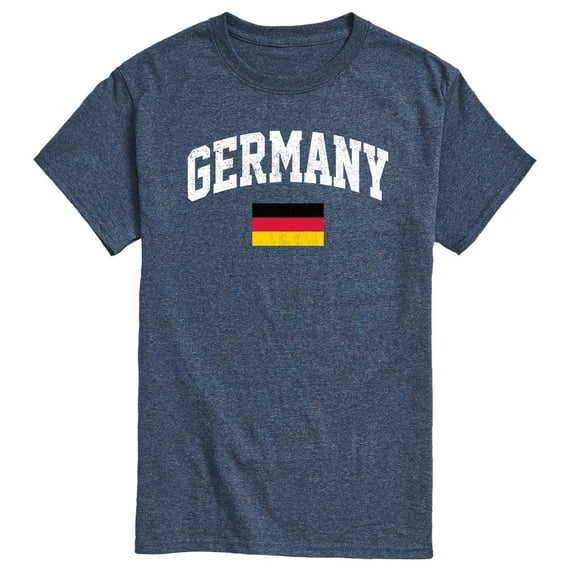 Instant Message - Germany Flag - Men's Short Sleeve Graphic T-Shirt