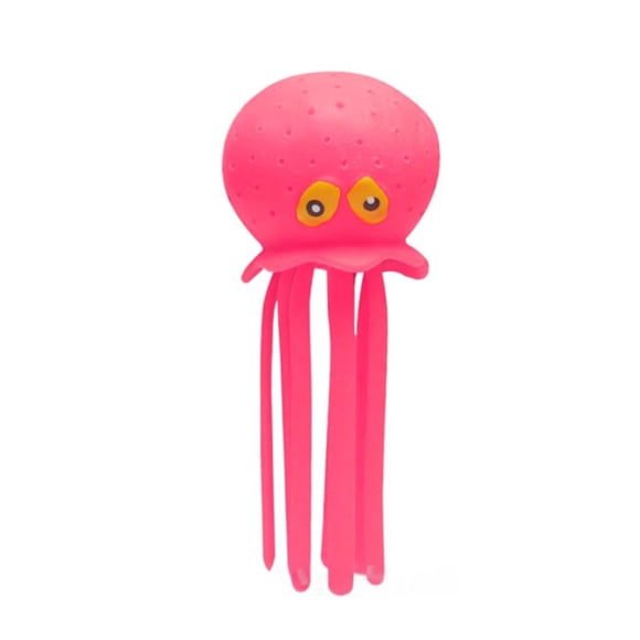 UsRHHA Cute Water Rubber Jellyfish Sensory Stress Relief Toy, Bath Pool Squeeze Toysfor KidsAdults Relaxation, Sensory Play Aquatic Toysfor Water Fun