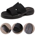 thumbnail image 1 of Sandalias Con Punta Abierta Sin Cordones para Mujer Cómodas Y Transpirables La Playa A Fuego Lento, 1 of 9