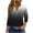 Gray Gradient, variant on Fall gakvbuo Button Down Tunic Tops for Women Henley Shirts V-Neck Fall Tops Pullover Blouses 3/4 Sleeves Shirts for Women Plus Size Tops