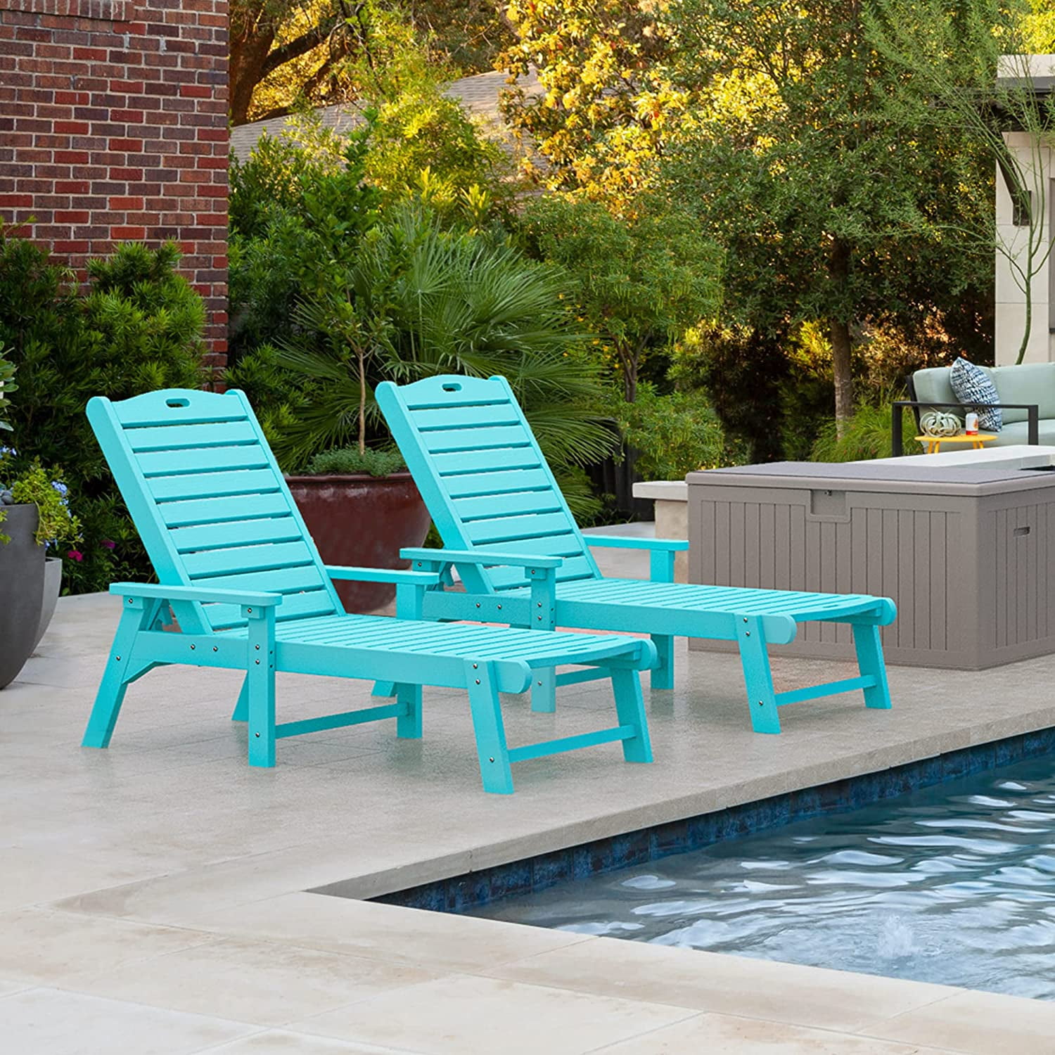 Polywood euro chaise sale