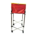 thumbnail image 3 of tamizeot Chariot pour Balles de Tennis Contient 150 Balles de Tennis Amovibles Balles Rouges avec Roues Chariot Rouge 76-96 cm, 3 of 5