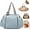 Blue, variant on Emma and Kate Everyday Bag, Multifunctional Travel Organizer Bag with 15 Smart Compartments for Travel, Work, and Diaper Use (Blue)