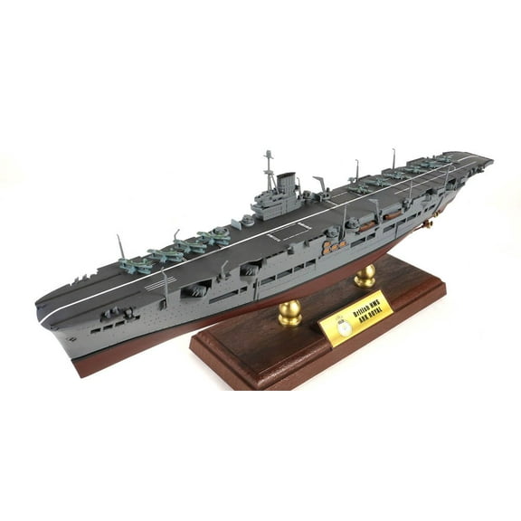 HMS Ark Royal (91) British Aircraft Carrier "Operation of Norway" (1941) 1/700 Scale Model by Forces of Valor