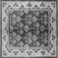 thumbnail image 1 of Ahgly Company Indoor Square Oriental Gray Industrial Area Rugs, 6' Square, 1 of 4