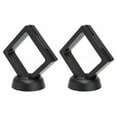 thumbnail image 4 of 5/10Pcs 3D Floating Frame Holder Stand Box Clear Jewelry Ring Coin Display Case, 4 of 8