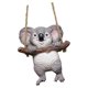 thumbnail image 5 of Colección de artesanías decorativas colgantes con forma de animales de jardín, regalo decorativo de resina para jardín. Koala estilo C, 5 of 8