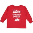 thumbnail image 3 of Inktastic Future Snowmobile Driver Snowmobiling Boys or Girls Long Sleeve Toddler T-Shirt, 3 of 5