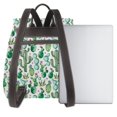 thumbnail image 3 of Sikiie Cactus Plants1 Women Genuine Leather Backpack Fashion Rucksack Daypack Leather Casual Travel Backpacks for Women, 3 of 4