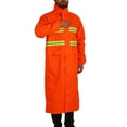 thumbnail image 4 of Waterproof Rain Jacket with Hood, High Visibility Long Reflective Rain Jacket, 4 of 18
