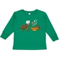 thumbnail image 3 of Inktastic Cute Turtle Chefs Making Soup Boys or Girls Long Sleeve Toddler T-Shirt, 3 of 5