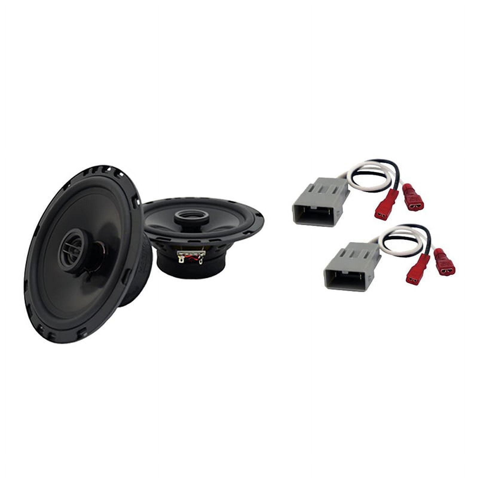 Harmony Audio Compatible with Dodge Dakota 2001-2001 Factory Speaker Replacement Bundle R65 R5 & CXA360.4 Amp