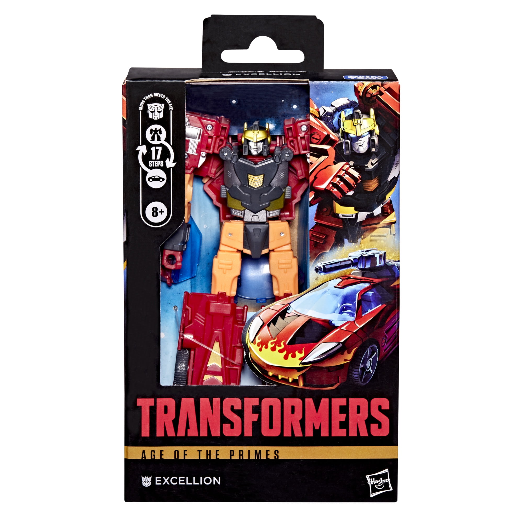 Transformers Age of the Primes Deluxe Class Transformers: Cybertron Excellion 5.5 Inch Action Figure, Ages 8 and up