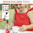 thumbnail image 7 of Drinking Bird Perpetual Motion The Original Vintage Retro Magic Sippy Dipping Bird A Science Wonder Wholesale Bulk-The Incredible Bird That Drinks Water 10ml, 7 of 7