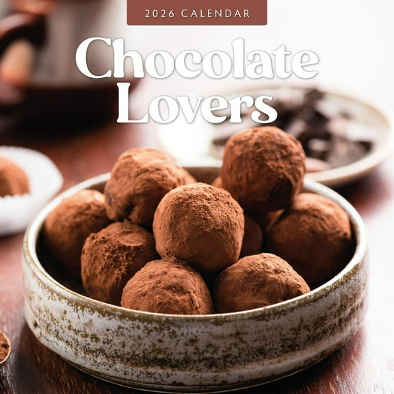 Red Robin 2026 Chocolate Lovers Monthly Wall Calendar | 12" x 24" Open | Premium Thick & Sturdy Paper | Hangable 12 Month Calendar | Lined Notes & To Do Area | Vivid Images | Plastic Free