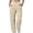 Beige, variant on Women's Cross Elastic Waist Fleece Sweatpants, Baggy Wide Leg Joggers for Women, High Waisted Winter Fall Pants with Pockets, Soft Lounge Pants for Casual Outing Hiking Jogging Yoga Beige L