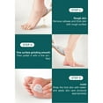 thumbnail image 2 of Unatoiry Callus Remover Stainless Steel Foot File DIY Scrubbing Scraper Washable Reusable Care Rasp Scrubber for Salon 1Set, 2 of 6