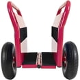 thumbnail image 4 of Heavy Duty Panel Dolly, Slab Dolly with Two Handles, 10" Solid Rubber Tires, 1000 LBS Capacity, Red, 4 of 6