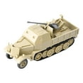 thumbnail image 2 of 1:72 medio de defensa Vehículo juguetes de montaje vehículo FK37 plástico estático modelo de exhibición para Hom Decoración Amarillo CUTICAT Estatua de vehículo blindado, 2 of 8