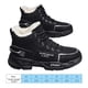 thumbnail image 3 of Botas Invierno para Hombre Botines Con Forro Piel Botas Senderismo Antideslizantes (Negro 44), 3 of 6