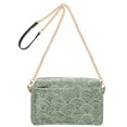 thumbnail image 2 of FORMRS Women Crossbody Purse with Chain Strap Vegan Leather Shoulder Handbag, Retro Green Abstract, 2 of 7