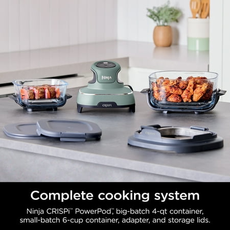 Ninja Crispi Portable Cooking System - Sage Green