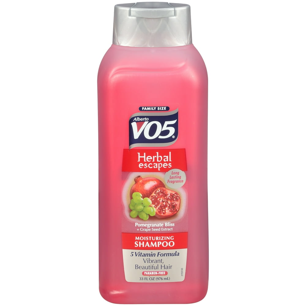 VO5 Herbal Escapes Moisturizing Shampoo, Pomegranate Bliss