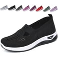 thumbnail image 1 of Zapatillas de punto cómodas y transpirables para mujer, zapatillas de punto para mujer, zapatos anchos transpirables para mujer, 1 of 7