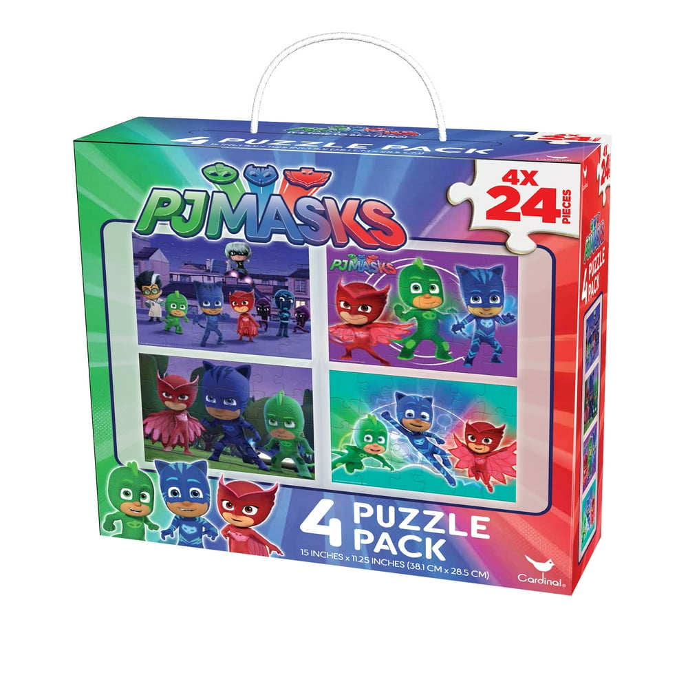 Disney's PJ Masks 4Pack of 24Piece Puzzles